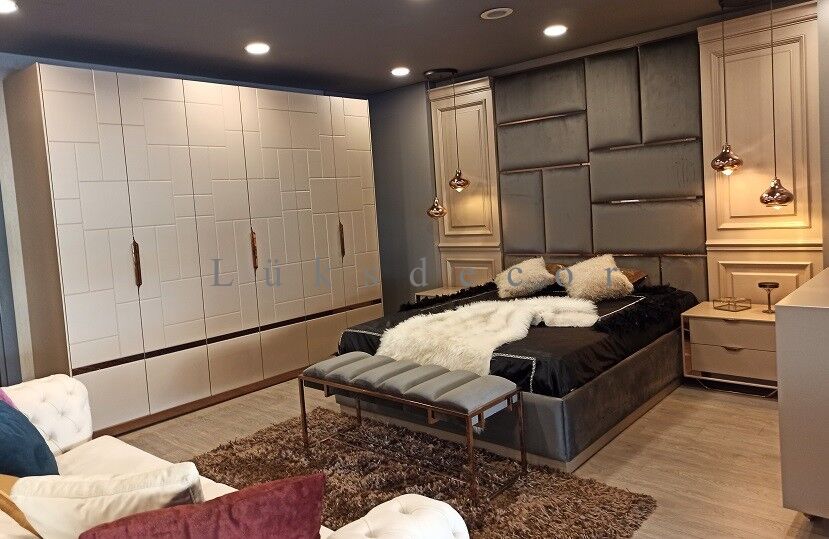 Pera Lüks Yatak Odası Dekorasyonu Pera Lüks Yatak Odası Dekorasyonu